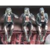 Walking Dead Zombie Undead See Hear Speak No Evil Set of Shelf Sitters Computer Top Statue Figurines 58 71xwNpXtGxL