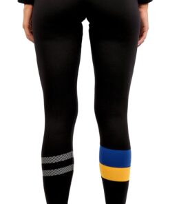 Alternative view of Ultra Game NBA Women's Leggings Fitness Sport Yoga Active Pants Golden State Warriors Medium