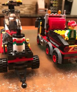 LEGO City Heavy Cargo Transport 60183 Toy Truck Building Kit with Trailer, Toy Helicopter and Construction Minifigures for Creative Play (310 Pieces) (Discontinued by Manufacturer) 35 71xxOv0V7wL