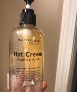 MAJESTIC PURE Hot Cream | Skin Tightening Sweat Cream, Cellulite Cream for Thighs and Butt | Moisturizing Cream for Women & Men | 9 Oz 41 71xxTFCAdxL 3