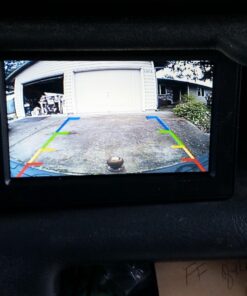 Xroose S2 HD Wired Backup Camera, 149° Wide Field of View License Plate Camera, IP69 Waterproof LED Colored Night Vision Rear-View Camera for Reversing/Driving Car Pickup SUV Truck … 46 71xyFySAiLL