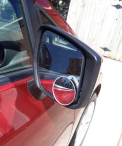 Lebogner 2 Pack Blind Spot Mirrors Car Accessories, 2" Round HD Glass Slim Frameless Convex Rear View Mirror, Wide Angle 360°Rotate 30°Sway Adjustable Stick On Mirror For All Cars, SUV, And Trucks 23 71xyIxpxyCL