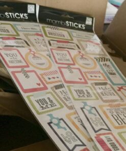 me & my BIG ideas mambiSTICKS Stickers, Washi Tape Shapes 7 71xyQ5xowKL