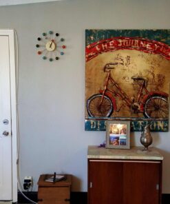 Telechron Atomic Ball Wall Clock, Multi Multicolor 5 71xynM1aDL