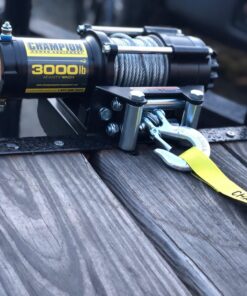 Champion 3000-lb. ATV/UTV Winch Kit, BLACK,RED 3000 lb + ATV/UTV + Roller 62 71xzWrqffkL