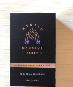 Mystic Mondays Tarot: A Deck for the Modern Mystic (Tarot Cards and Guidebook Set, Card Game Gifts, Arcana Tarot Card Set) 49 71y gcyJGiL