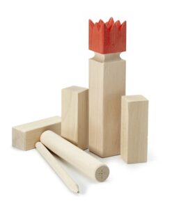 Kubbspel Classic Kubb Game Original Set (Made in Italy) Solid Hardwood 12 71y laHhGJL