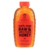 Nate's 100% Pure, Raw & Unfiltered Honey - Award-Winning Taste, 32oz. Squeeze Bottle 32 Ounce (Pack of 1) 19 71y wEpDUUL