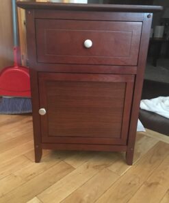 Winsome Wood Eugene Accent Table, Walnut FURNITURE 83 71y0GGYWZcL