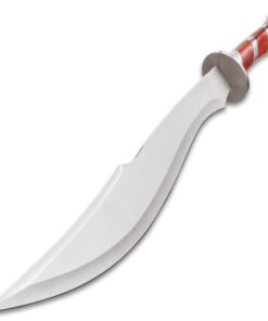 K EXCLUSIVE Arabian Heartwood Scimitar Sword and Scabbard with Strap - Stainless Steel Blade, Heartwood Handle Accents, Stainless Steel Handguard, Functional, Add to Fantasy Collection - Length 25” 8 71y0VN0oqL