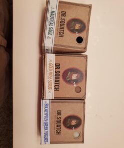 Dr. Squatch All Natural Bar Soap for Men with Medium Grit, Eucalyptus 28 71y0iAKFgmL