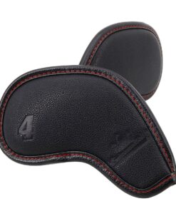 Craftsman Golf 9pcs/Set Black Golf Club Iron Headcovers Set for Ping Callaway Mizuno Taylomade Etc. Also 1 pc #2 or L Cover 1set 9pcs velcro closure 10 71y1uAf7WbL