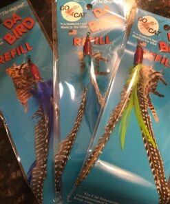 GoCat DaBird Feather Refill, Assorted Colors, Pack of 3 3 Pack 16 71y2FmJl8hL