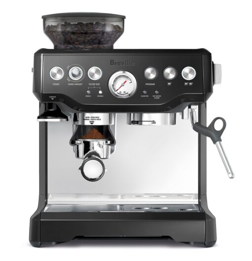 Breville Barista Express Espresso Machine, Black Sesame, BES870BSXL, 2