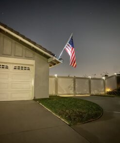 Valley Forge Flag 1-Inch Diameter Rotating Mounting Rings, 2-Piece - 28219 25 71y4Ea MwAL