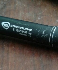 Streamlight 66134 Stylus Pro USB 350-Lumen Rechargeable Penlight with USB Cord & Nylon Holster, Black Rechargeable with USB Cord 34 71y4TipTP1L