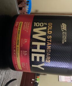 Optimum Nutrition Gold Standard 100% Whey Protein Powder, French Vanilla Creme, 5 Pound (Packaging May Vary) French Vanilla Crème 5 Pound (Pack of 1) 43 71y4Y4cKOCL