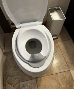 Munchkin® Grip™ Potty Training Seat, Gray - 12"L x 3"W 46 71y5NS67a3L