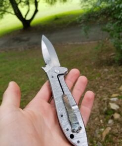 Kershaw Large CQC 4KXL Pocketknife from Kershaw-Emerson (6055) Delivers Durability and Classic Strength with Instant Open, Frame Lock, Reversible Pocket Clip and Precision Technology; 6.1 oz 53 71y5PE8fvNL