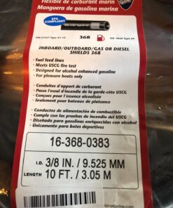 Sierra (116-368-0383) 3/8" Low Permeation Fuel Feed Hose 10 71y5rPZdihL