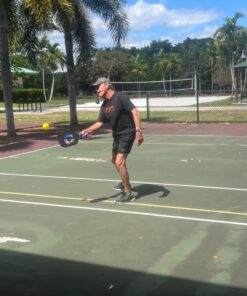 niupipo Pickleball Paddles, USAPA Approved Pro Graphite Pickleball Paddle/Paddles Set, Polypropylene Honeycomb Core, Cushion 4.72In Grip, Portable Bag/Paddle Cover, Lightweight Pickleball Racket Black 24 71y66csrqL