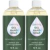 Puracy Organic Hand Soap, For the Professional Hand Washers We've All Become, Moisturizing Natural Gel Hand Wash Soap, Liquid Hand Soap Refills for Soft Skin (12 fl.oz, Cucumber & Mint) 2-Pack Cucumber & Mint 12 Fl Oz x 2pk 34 71y7CnOcvaL