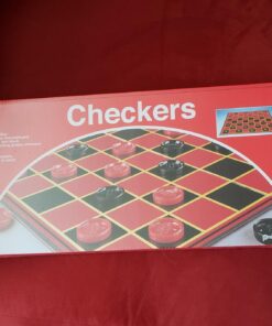 Pressman Checkers -- Classic Game With Folding Board and Interlocking Checkers, 2 Players 17 71y7wXT6dfL
