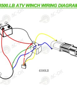 AC-DK 4500 lb. Electric Synthetic Rope ATV/UTV Winch Kits, DC 12V Wireless Winch for Towing Off Road Trailer Winch with Wireless Remote Control, Winch Mounting Bracket, Winch Rope Stopper 4500lb Winch with Synthetic Rope 12 71y8GZXyZ6L