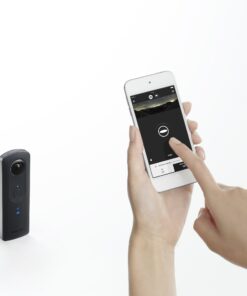 Ricoh Theta S Digital Camera (Black) Base 48 71y90IkycL