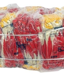 Safety Grip Protection Economical Gloves- String Knit Latex Dipped Palm Gloves, Nitrile Coated Work Gloves for General Purpose, One Size, Red (Pack of 100 pairs) 7 71y95Up6t7L