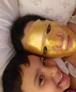 AICHUN BEAUTY 5PCS 24K Gold Gel Collagen Crystal Facial Masks Sheet Patch For Anti Aging Puffiness Anti Wrinkle Moisturizing Deep Tissue Rejuvenation and Hydrates Skin 24 71y9bnwO4qL