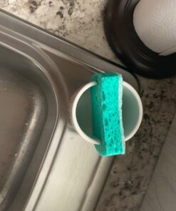 Mud Pie Kitchen Dish Sponge Holder Caddy, Off White Off-White 44 71y9tleKydL