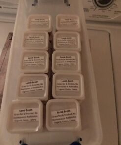 Greenco Mini Containers with Lids 20 Pack, 2 oz Containers with Lids - Small Plastic Storage Condiment Containers with Lids - Baby Food Containers, Snacks, Sauces, Candy - Freezer & Dishwasher Safe Square 42 71yAMa02m0L