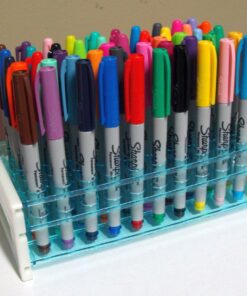 Karter Scientific 208V2 Plastic Test Tube Rack for 12/13mm Tubes, Holds 50, Detachable (Single) Single 30 71yAqATOyeL