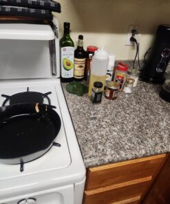 SET of 3, 32 Oz. (Ounce) Large Clear Squeeze Bottle, Condiment Squeeze Bottle, Open-tip, Wide Screw-on Spout, Polyethylene Durable Plastic, Diner Style. 12 71yBKJcGRjL