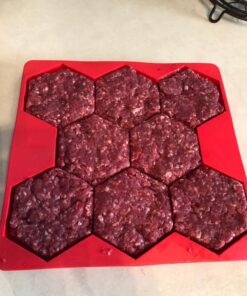 Burger Master Innovative 8-in-1 Burger Press & Freezer Container Makes 8 Quarter-Pound Burgers 32 Oz., Tasty Amazing Burgers, Easy-To-Clean & Dishwasher Safe 1 50 71yCKT79IWL 1