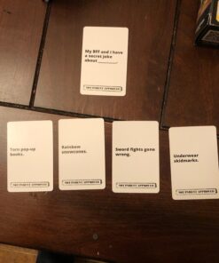 Not Parent Approved - The Hilarious Family Game Night Card Game for Kids, Teens & Tweens, The Perfect Funny Christmas & Birthday Gift for Boys & Girls, Best Fun Family Games for Kids and Adults A. Original Game 43 71yCe41lRTL