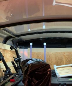 Ampper 12V 40 LEDs Interior Van Light Kits, LED Ceiling Lights with Simplified Harness Switch Fuse for Van RV Boats Caravans Trailers VW LWB and More (10 Modules, White) 36 71yCsD4Ju2L