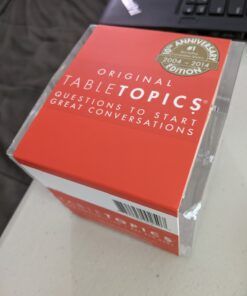 TableTopics Original - 10th Anniversary Edition: Questions to Start Great Conversations, The Best Way to Spark a New Conversation & Create New Memories with Friends & Family, Or Meeting Someone New 38 71yDAdtipiL 1