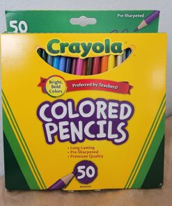 Crayola Colored Pencils, 50 Count 50 Count (Pack of 1) 51 71yEFkApCyL