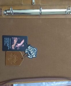 AZXCG Leather Portfolio Binder,3 Ring Binder Padfolio with Zipper fits up to 13.3" Laptop, Professional Organizer, Business Folder with Clipboard, Leather Notepad Holder Brown Graduation Gift Standard 57 71yEHyOGXgL