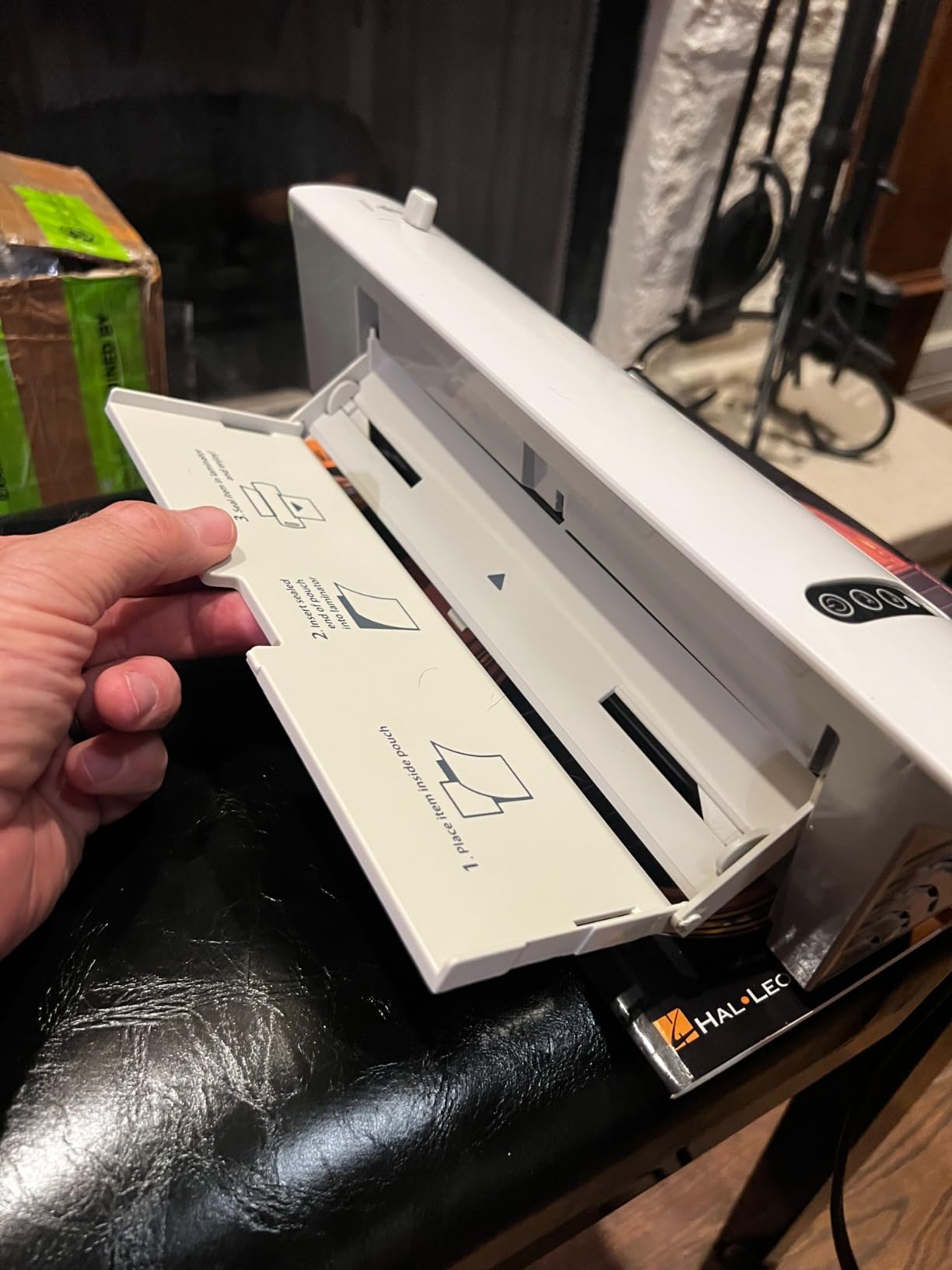 Scotch TL902VP Thermal Laminator, 1 Laminating Machine, White, Laminate Photos, Holiday Decor and Gift Tags, For Holiday, Office and School Supplies, 9 in. Laminator with 20 Pouches 15 Scotch TL902VP Thermal Laminator, 1 Laminating Machine, White, Laminate Photos, Holiday Decor and Gift Tags, For Holiday, Office and School Supplies, 9 in. Laminator with 20 Pouches - Image 15