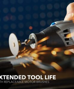 Dremel 4000-2/30 Variable Speed Rotary Tool Kit - Engraver, Polisher, and Sander- Perfect for Cutting, Detail Sanding, Engraving, Wood Carving, and Polishing- 2 Attachments & 30 Accessories 4000 Rotary Tool + 32 Accessories 38 71yGCSXVGXL