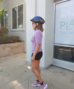 Schwinn Intercept Adult/Youth Bike Helmet for Men and Women, 10 Vents, Durable, Lightweight Microshell, Easy Adjust Dial Fit, Suggested Fit 54-62 cm Blue/Black 21 71yGq90ItL