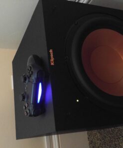 Klipsch R-12SW Powerful Deep Bass Front Firing 12" Copper-Spun Driver 400W Digital Power Subwoofer 14" X 18.5" X 16" 32 71yHKL7c1tL