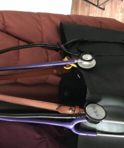 MDF® Dual Head Lightweight Stethoscope - All Black (MDF747-BO) Black (Blackout) 39 71yI5A7poSL