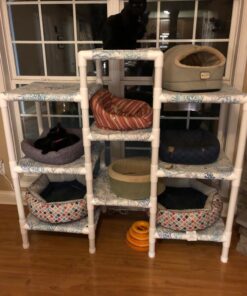 FORMUFIT 1-1/4" 3-Way PVC Elbow Furniture Grade Fitting in White, 1.66" Actual ID, (Pack of 4), Made in USA, UV-Resistant, Impact-Proof, Easily Build 3-Point Corners with PVC Pipe - F1143WE-WH-4 22 71yJKMgP8pL