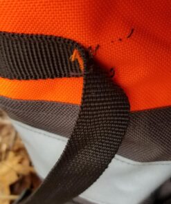 Husqvarna Technical Apron Wrap Chainsaw Chaps 36- to 38-Inch, Chainsaw Safety Equipment with 5 Layers, Adjustable Belt and Gear Pocket, Orange 36-38 In. Orange/Gray Tech. 39 71yKkDwl1 L