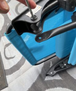 Best Choice Products Set of 2 Adjustable Steel Mesh Zero Gravity Lounge Chair Recliners w/Pillows and Cup Holder Trays, Light Blue 33 71yKvhYagWL