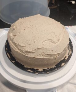 Amazon Basics Nonstick Round Baking Cake Pan, 9 Inch, Set of 2, Gray, 10.7x9.7x1.5cm 36 71yLKRG7gwL